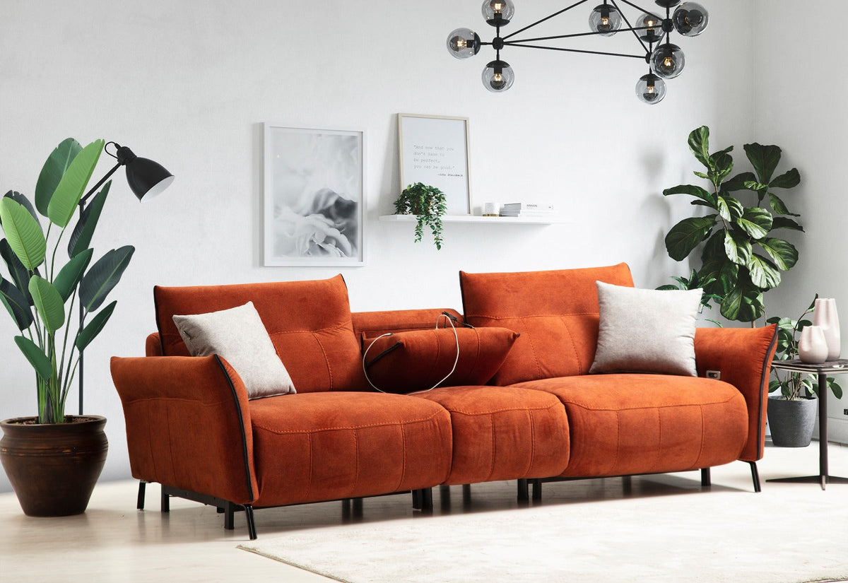 Mozart 3 Seater Sofa by Netline Interiors