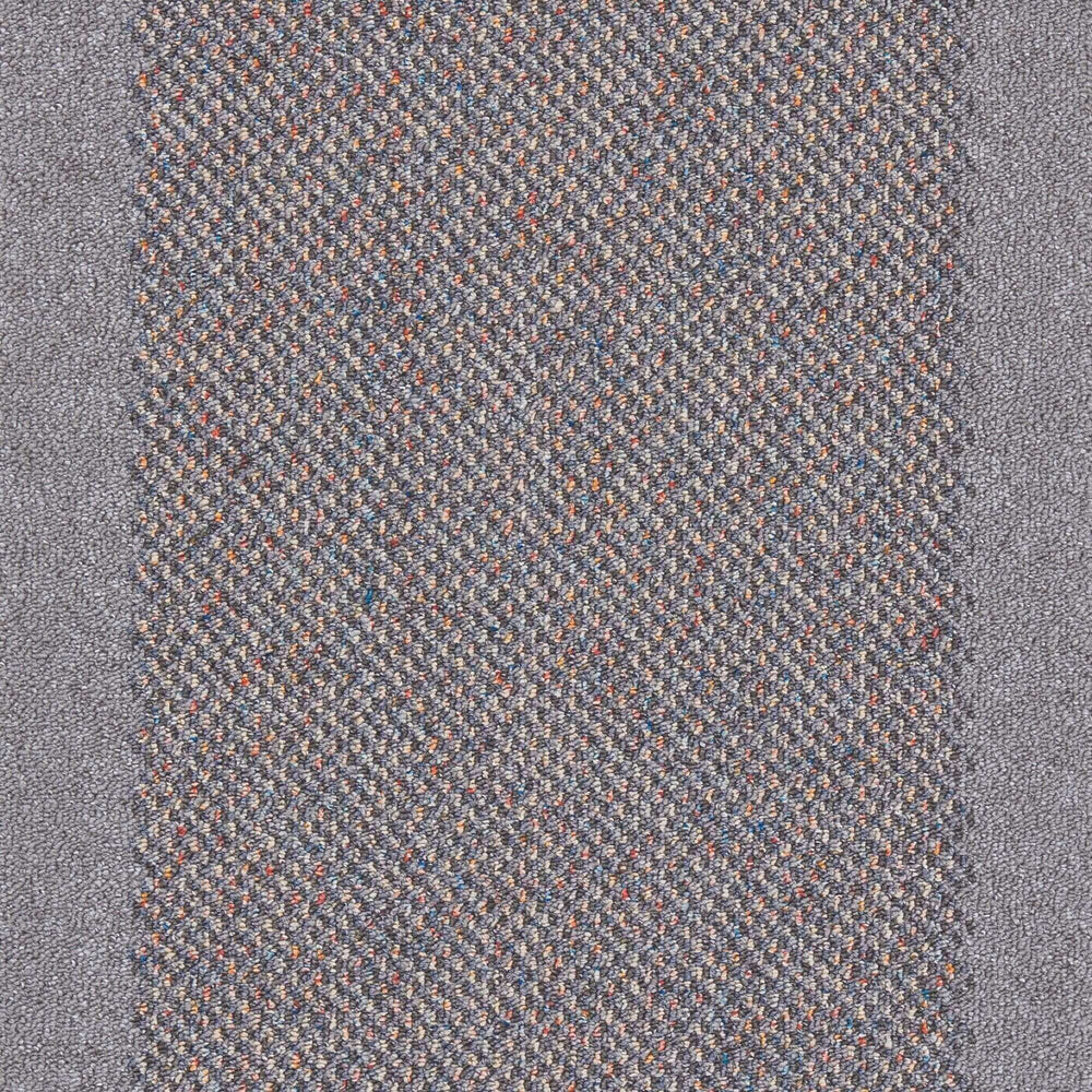 Washable Bordered Silver Grey Rug – 110G