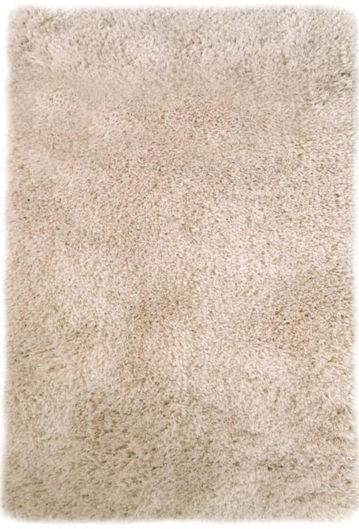 Soft Washable Beige Shaggy Rug – SA-02 shown in an illustrative room