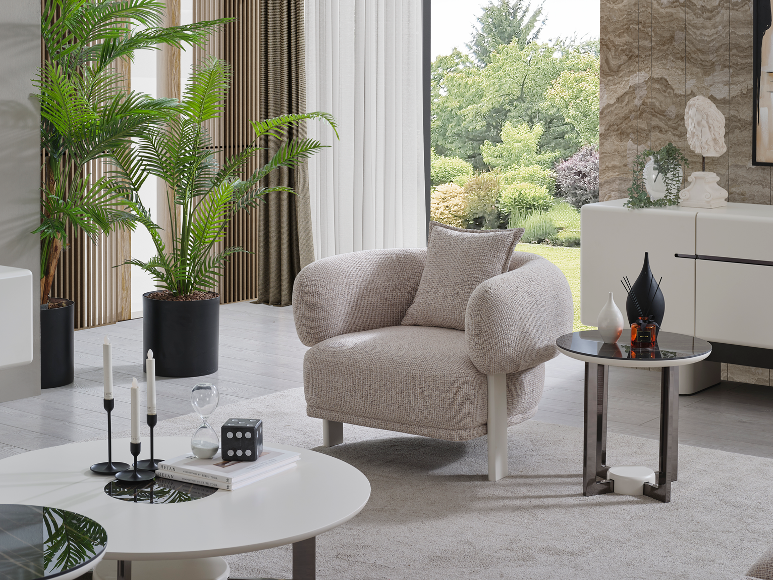 Dallas Premium Armchair by Netline Interiors