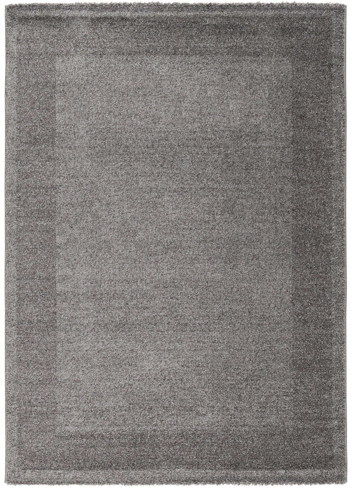 Ephesus Modern Grey Rugs – 7437G shown in an illustrative room