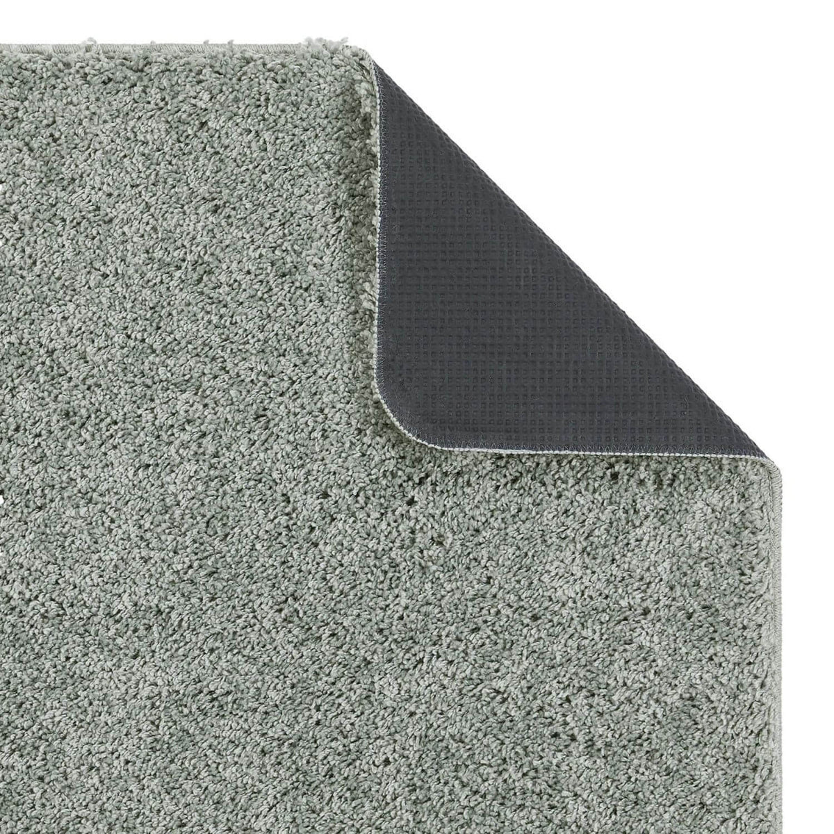 Washable Ghost Grey Shaggy Rug