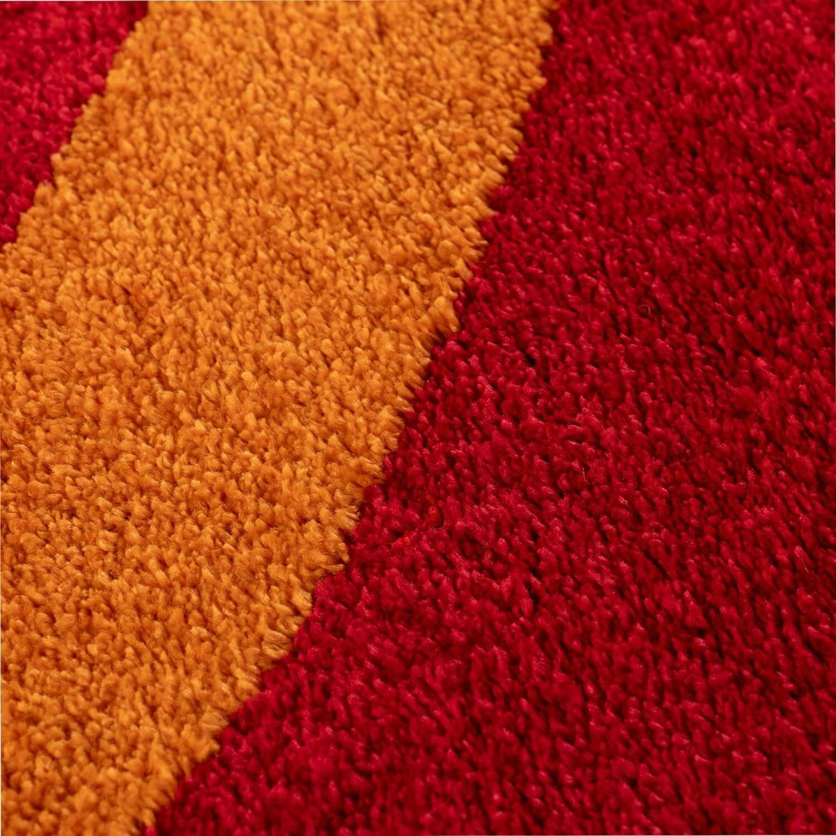 Joli Wave Red & Orange Rug