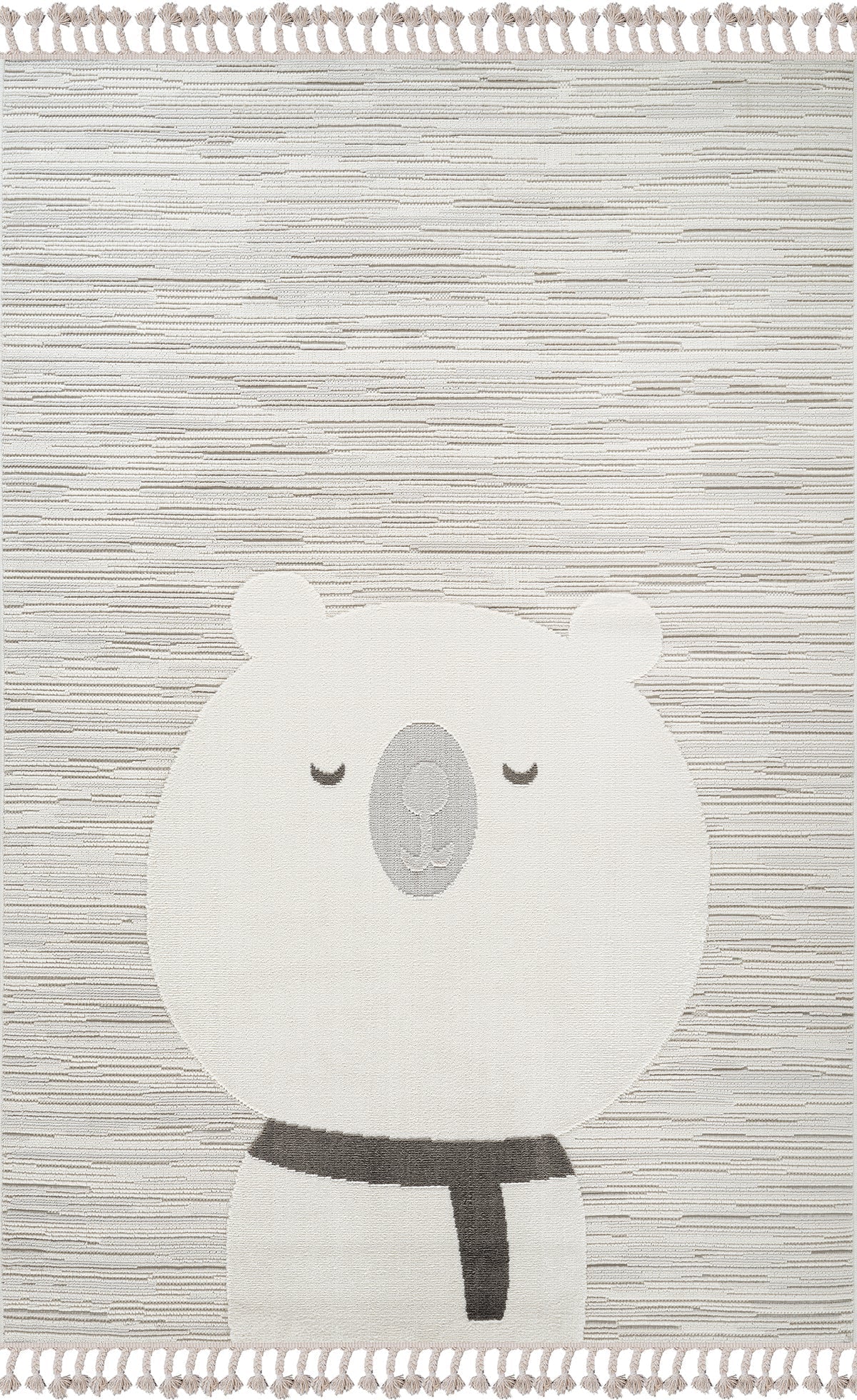 Multicolor kids' washable area rug by Netline Home, soft, durable, non-shed polyester, ideal for bedrooms, playrooms, and entryways.