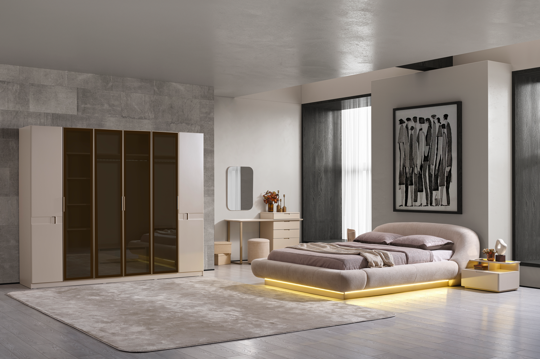 Lizbon Wardrobe by Netline Interiors