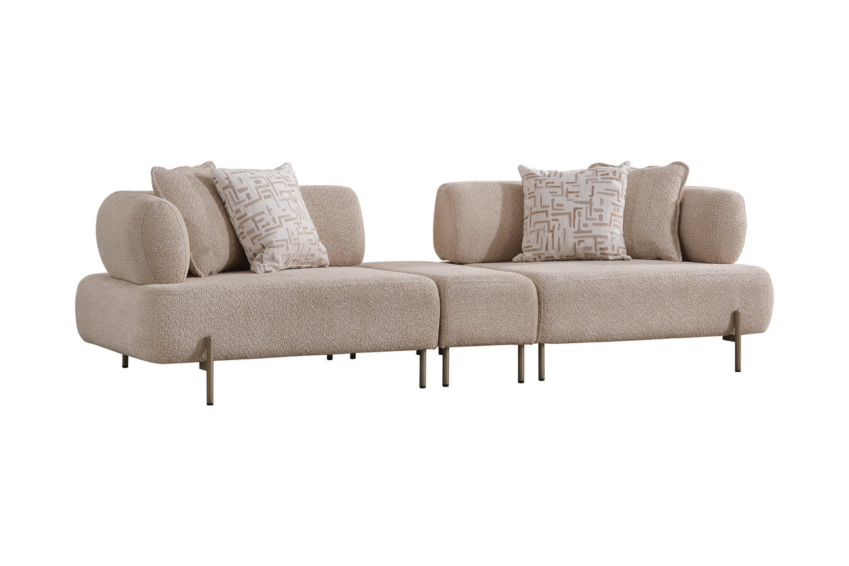 Lizbon 3-Seater Sofa by Netline Interiors