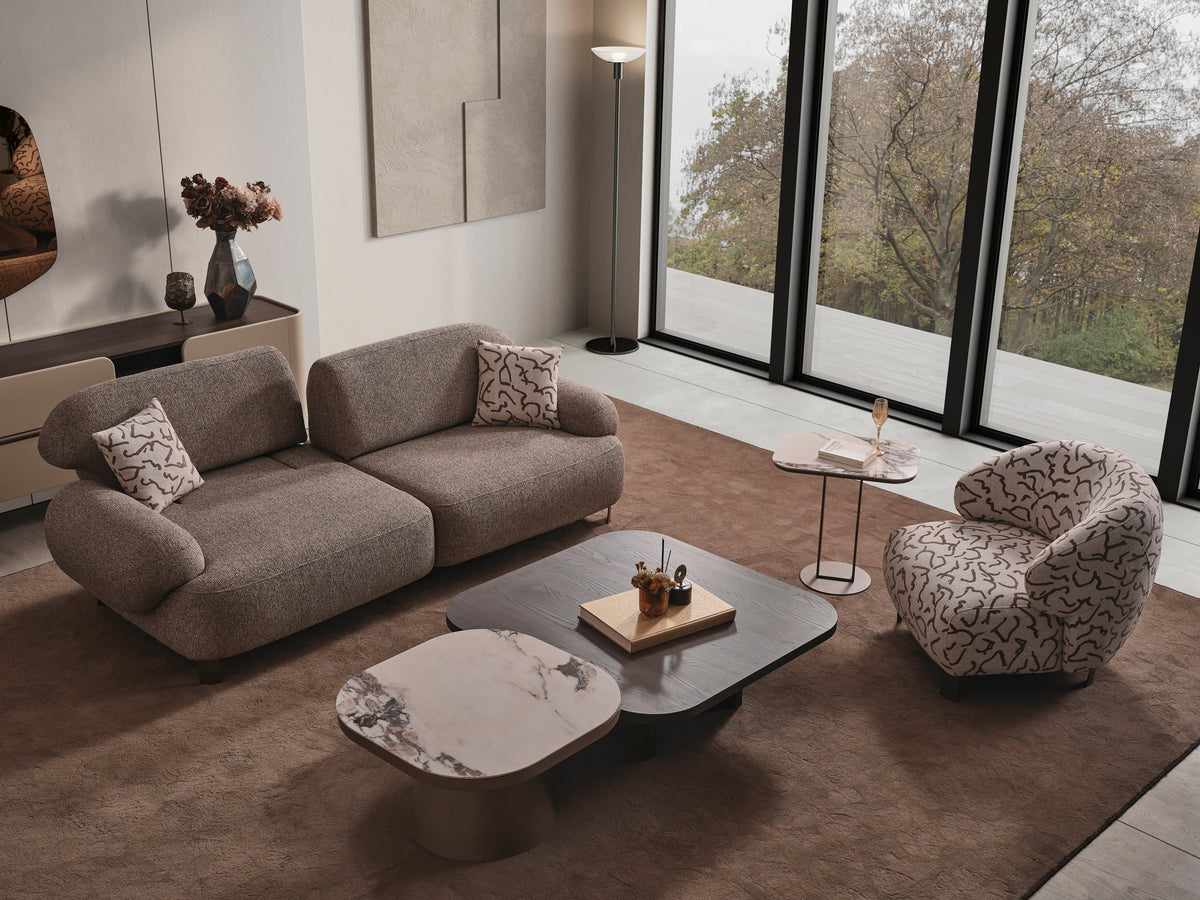 Lotus Sofa Set (O) by Netline Interiors