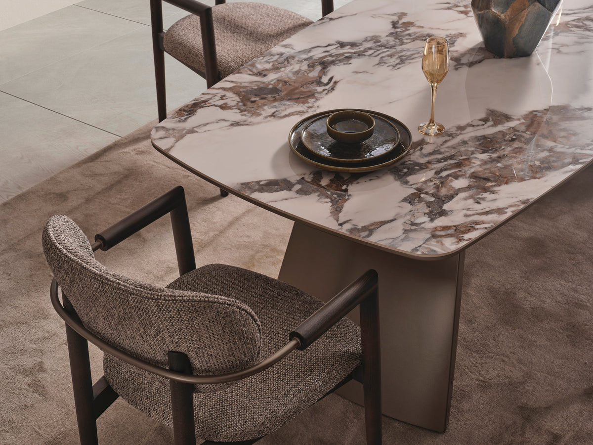Lotus Dining Table (O) by Netline Interiors
