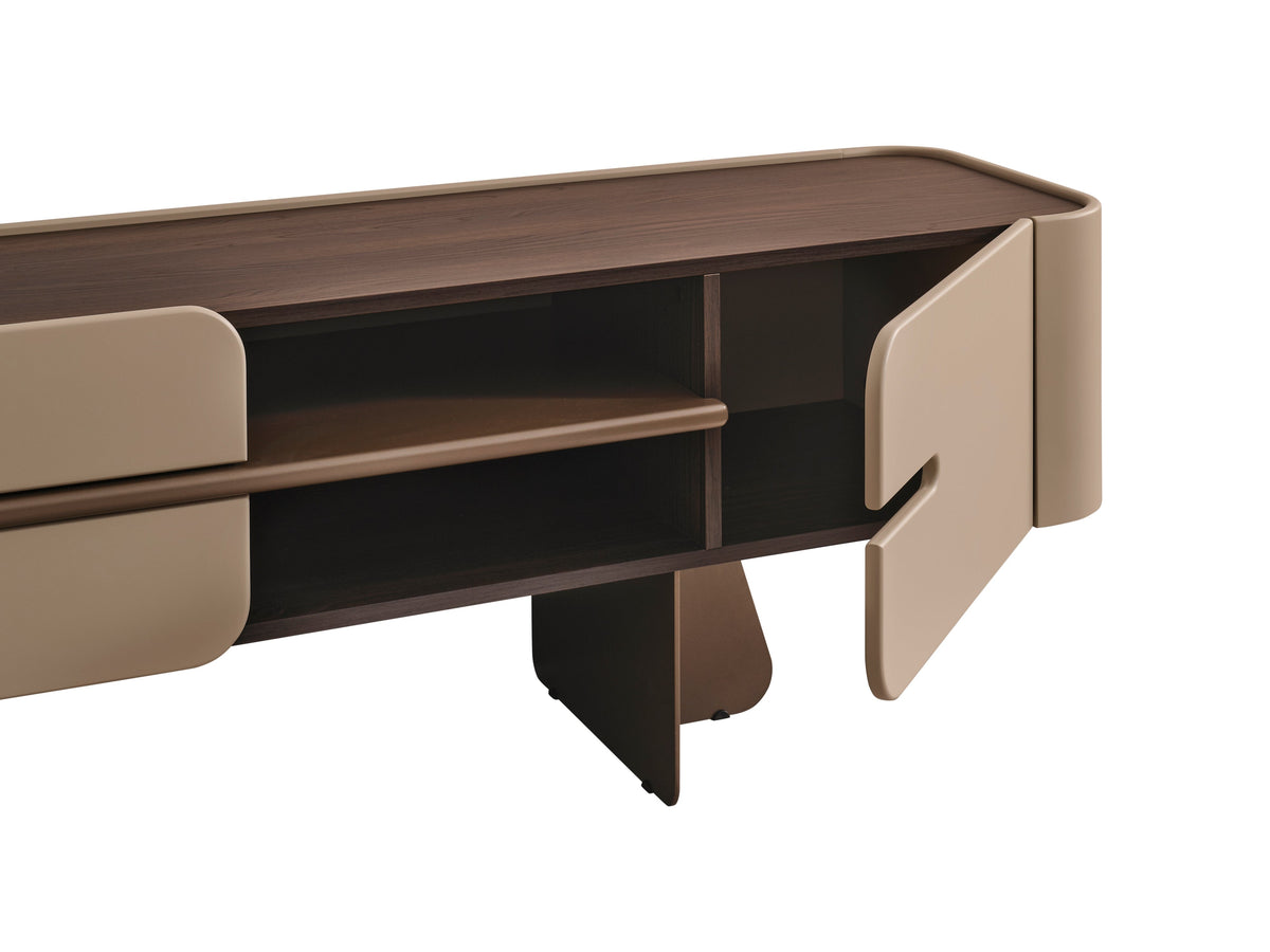 Lotus TV Unit (O) by Netline Interiors