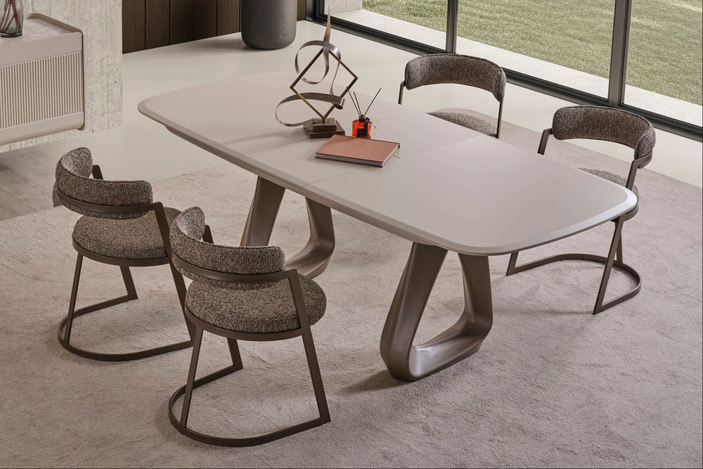 Luna Dining Table (O) by Netline Interiors