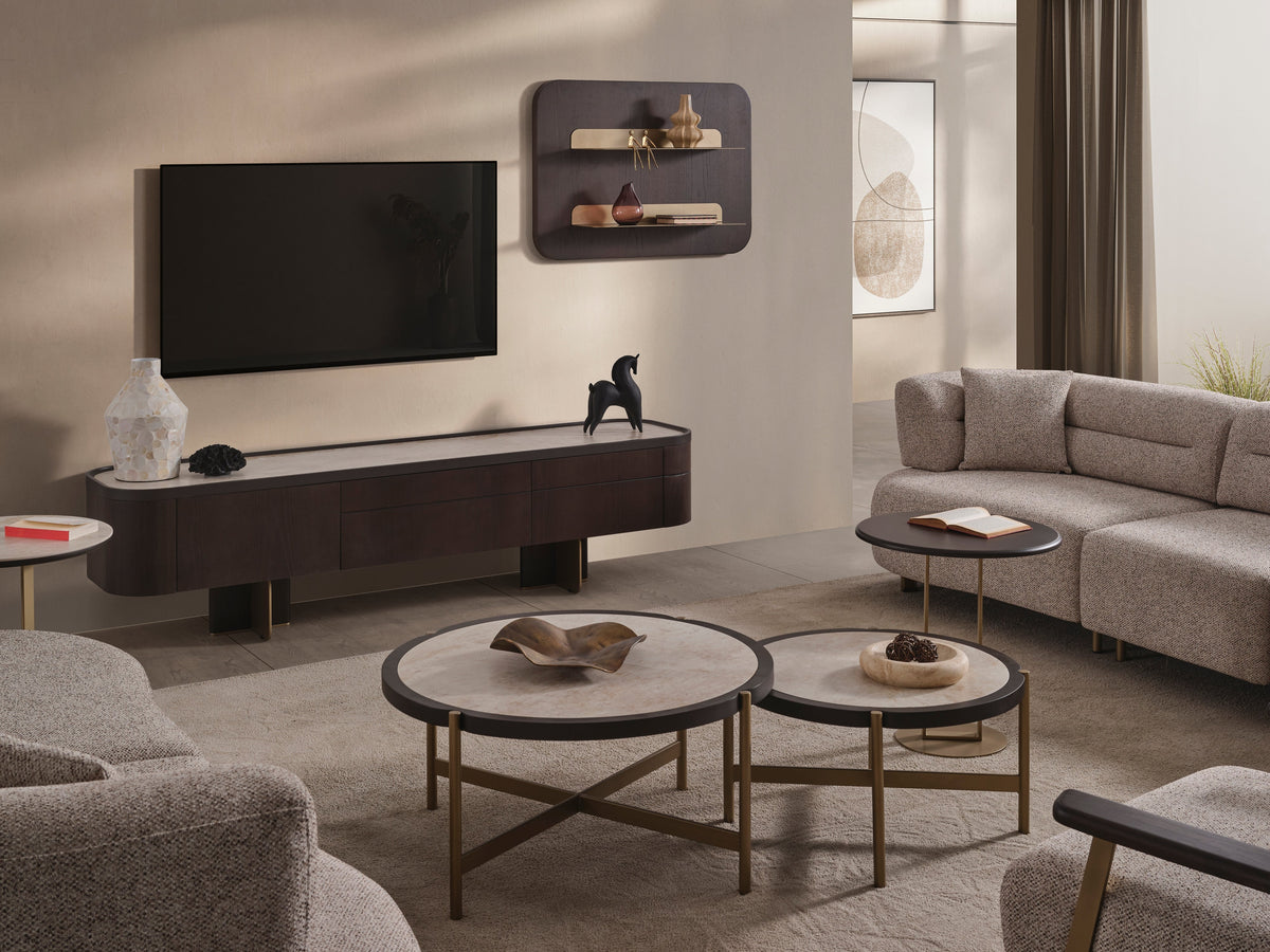 Madrid TV Unit (O) by Netline Interiors
