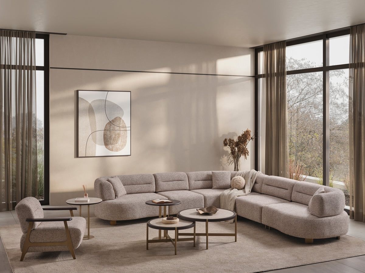 Madrid Corner Sofa (O) by Netline Interiors