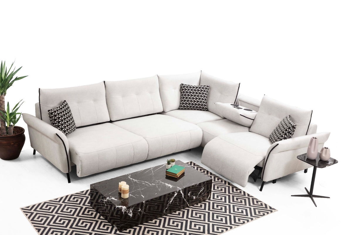 Mozart Corner Sofa by Netline Interiors