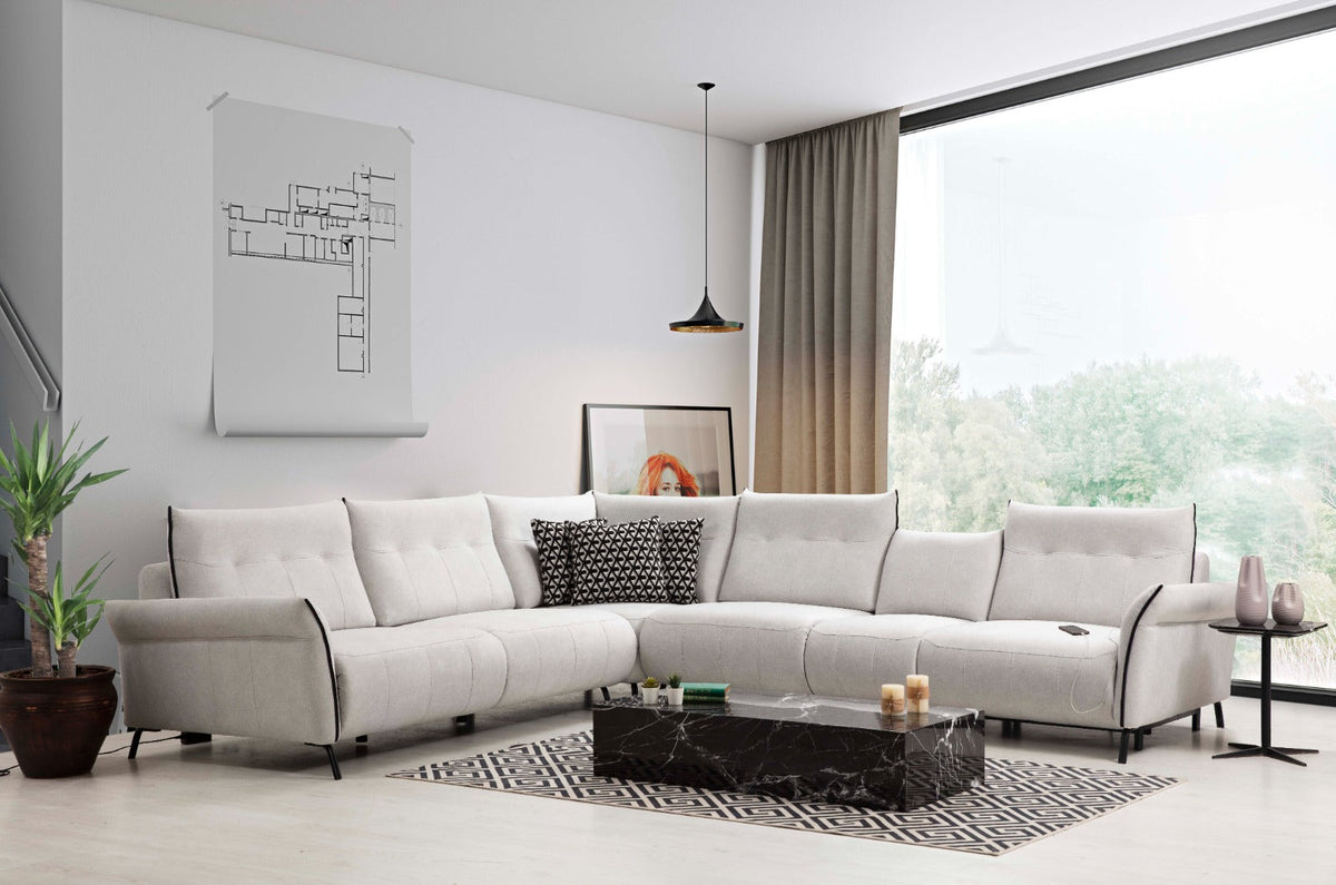 Mozart Corner Sofa by Netline Interiors