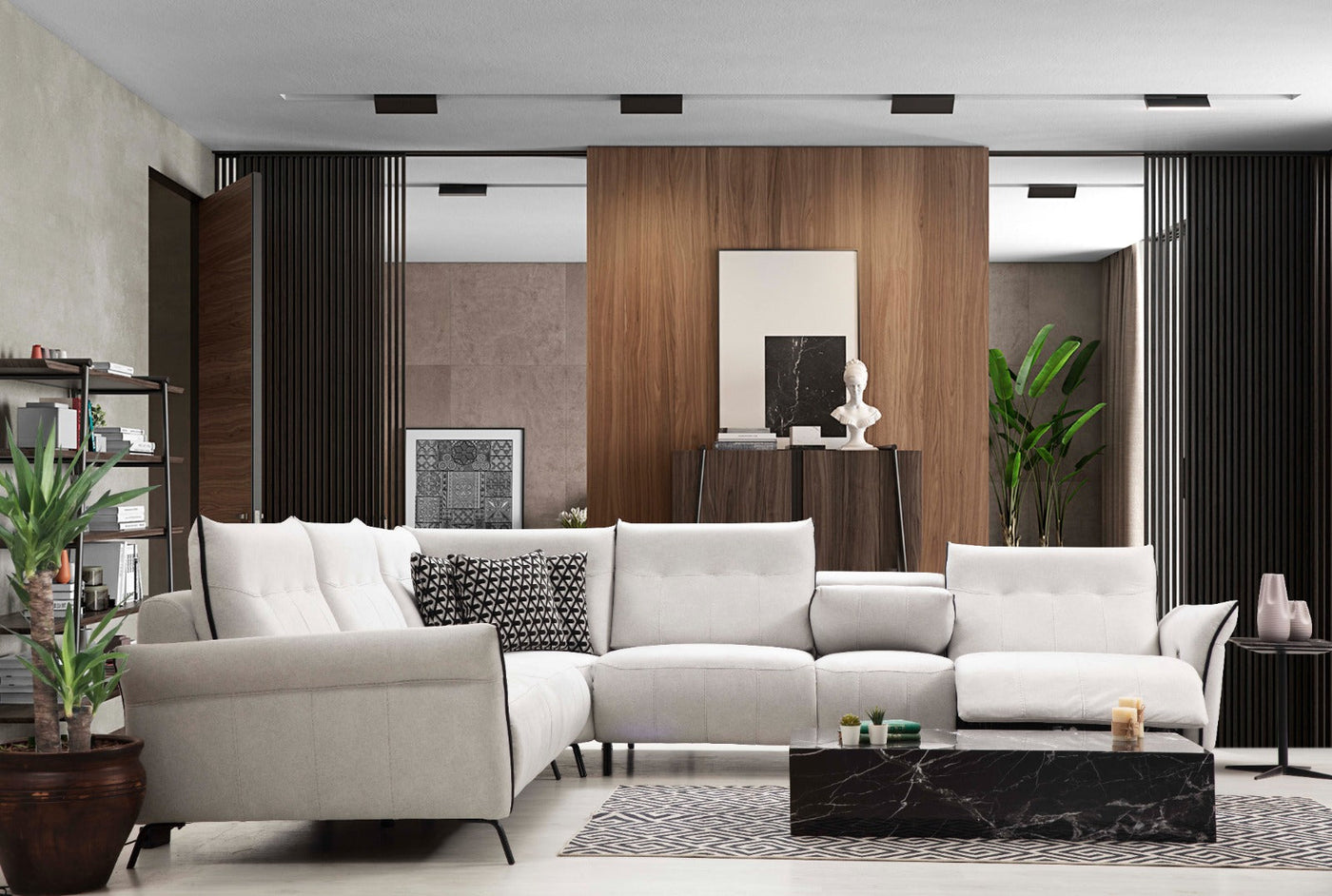 Mozart Corner Sofa by Netline Interiors