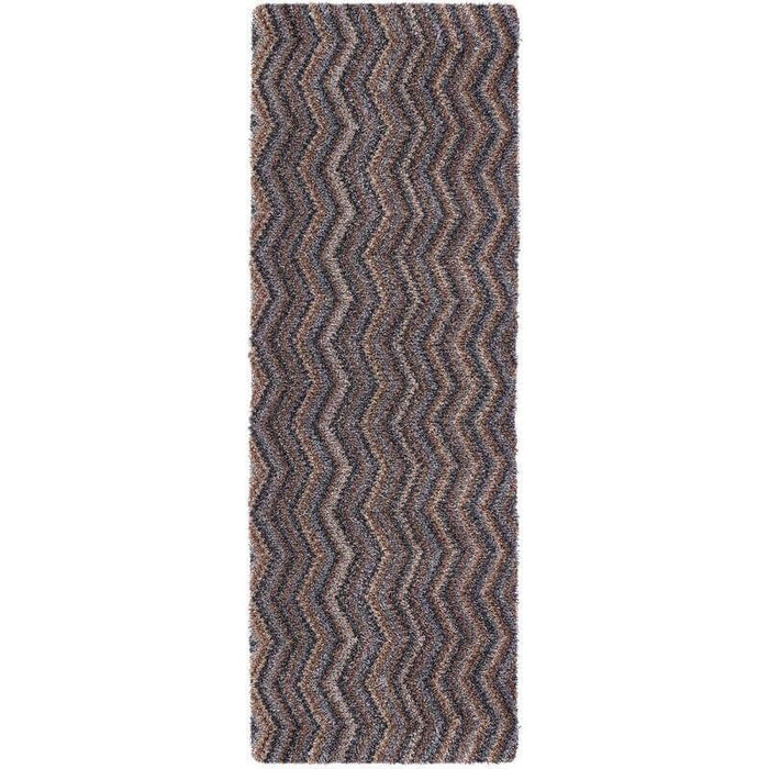 Washable Mats - Chevron Design shown in an illustrative room