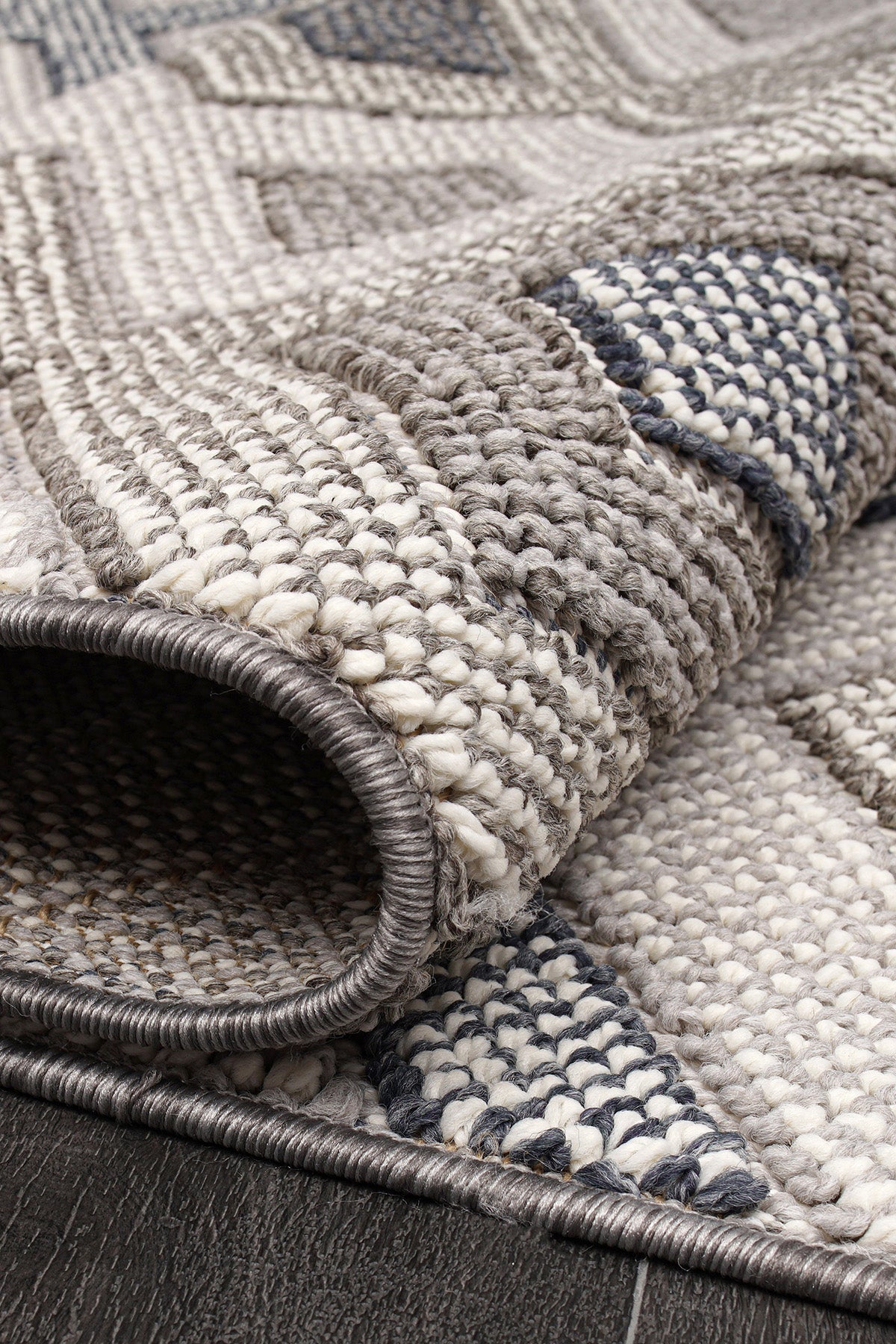 Modern Natura 9962 washable area rug by Netline Home in beige with soft texture, durable polypropylene, ideal for living room and bedroom.
