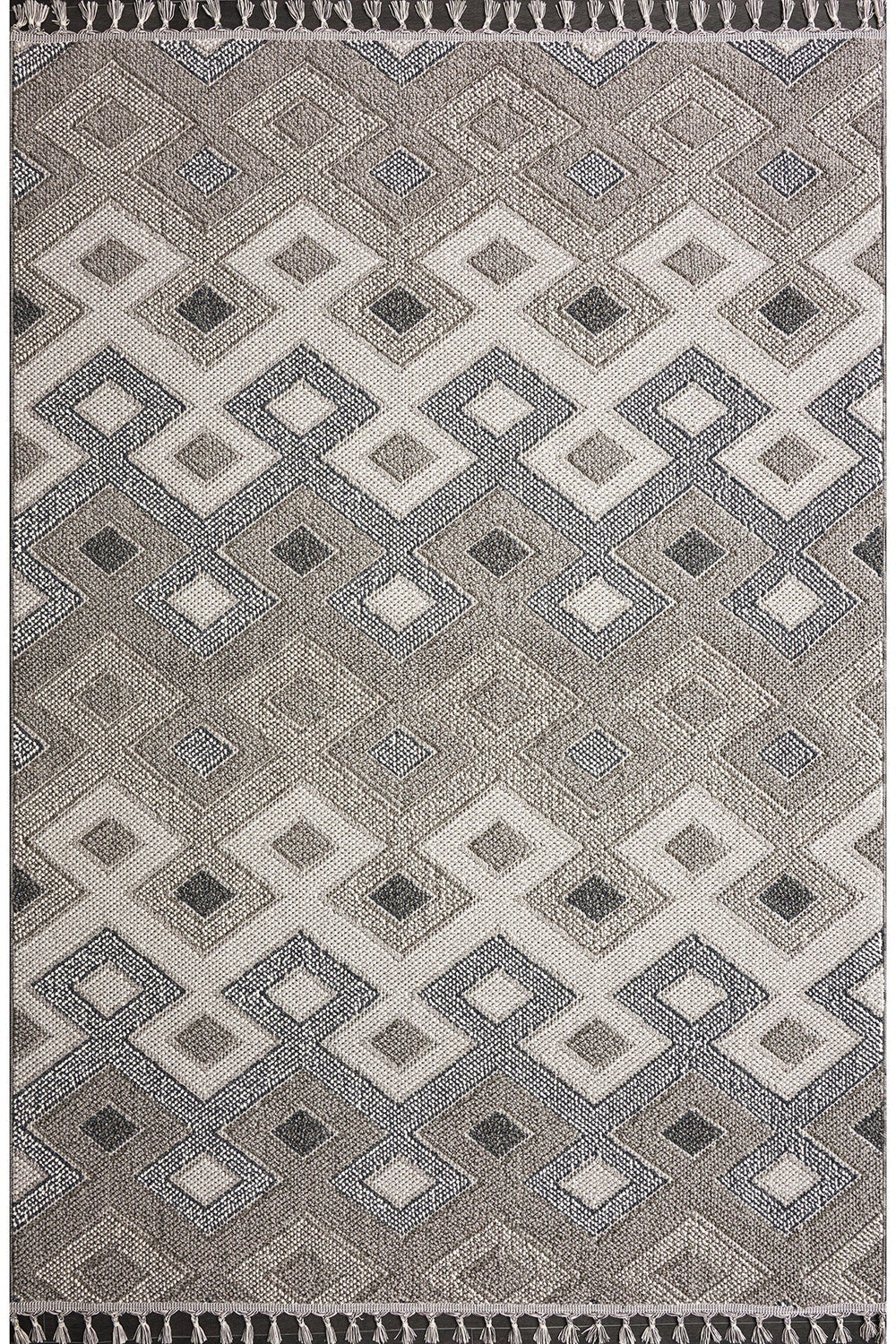 Modern Natura 9962 washable area rug by Netline Home in beige with soft, durable polypropylene, ideal for living rooms and bedrooms.