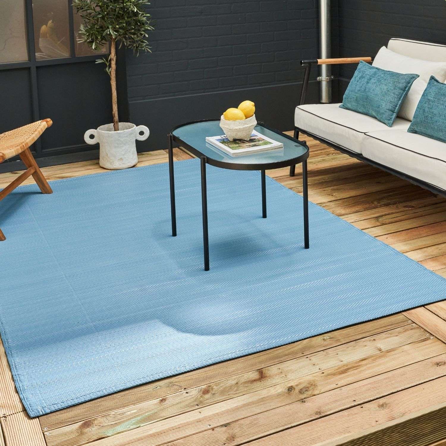 Urban Outdoor Rug Blue – 1000