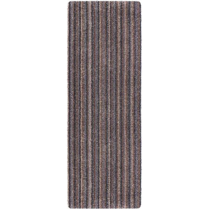 Washable Indoor Mat - Stripe Design shown in an illustrative room