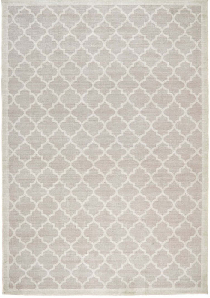 Washable Rug Eterna Beige shown in an illustrative room